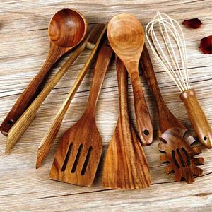Ustensiles à salade modernes de 11 pouces, faits à la main, écologiques, recouverts de résine, compatibles lave-vaisselle, pour la maison et la cuisine, origine Inde - Product Image 6