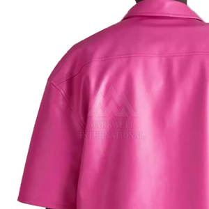 เสื้อเชิ้ตหนังผู้ชายคุณภาพพรีเมียมขายดี ราคาถูก ขายส่ง เสื้อเชิ้ตหนังผู้ชายระบายอากาศได้ดี - Product Image 3