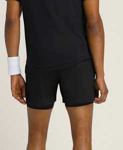 Pantalones cortos personalizados para hombre, ropa deportiva informal de poliéster para tenis, gimnasio, cordón atlético, pantalones cortos para correr de secado rápido para Fitness - Product Image 4