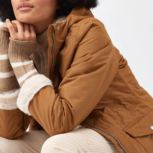 <b>Women's</b> Winter Parka <b>Jacket</b> Long <b>Light</b> <b>Weight</b> Coat with Zipper Closure Knitted Outerwear All Season Comfort Parka <b>Jacket</b> - Product Image 3