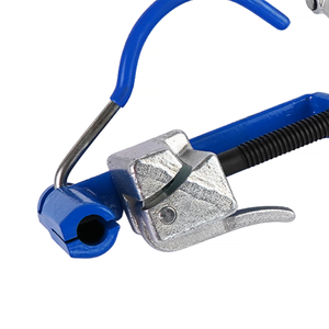 Flat head Manual Stainless Steel Band <b>Strapping</b> Banding Tool Tensioner Heavy Duty Bander for Hose <b>Clamps</b> Cable Tie Kit - Product Image 2