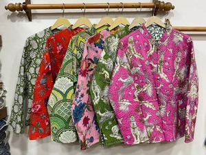 Fleur Imprimer Veste Femmes Matelassé Coton Manteau Réversible À La Main Matelassé Veste Vintage Bloc Imprimer Veste Manteau Survêtement Cadeau - Product Image 6