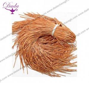 Fil de lingot de 1MM, fil français, fil métallique de couleur pêche - Product Image 1