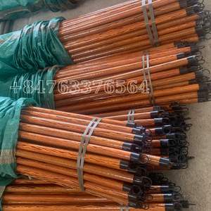 Conception de grain vietnamien manche de balai en bois enduit de PVC meilleure qualité prix bon marché stock disponible approvisionnement en vrac café couleur PVC - Product Image 3
