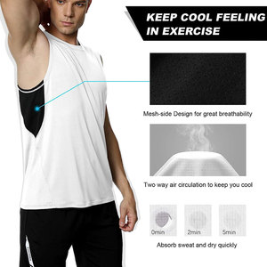 Camiseta sin mangas de algodón de alta calidad, 2023 - Product Image 2