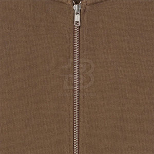 Nouveauté : Sweats à capuche personnalisables avec fermeture éclair, style tendance, en coton et polyester, pour l'hiver, vente en gros, motif uni, haute qualité - Product Image 5