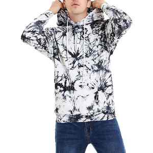 เสื้อมีฮู้ดผ้าฟลีซแบบสวมหัวสำหรับผู้ชาย, ผ้าฝ้ายผสมลำลองเหมาะสำหรับฤดูหนาวออกกำลังกายเสื้อผ้าแนวสตรีทแบบปัก - Product Image 3