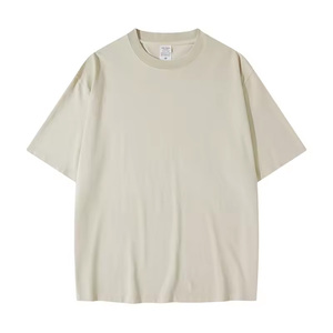 เสื้อกีฬาผ้าฝ้าย100% สำหรับผู้ชายทรงหลวมขนาดใหญ่ออกแบบได้ตามที่ต้องการ - Product Image 3