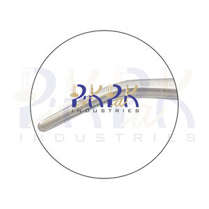Titanium Cross Lock Curved Tweezer With Fiber Grips For Soldering Total Length 6-1/2in Made Of Titanium Jewelry Making Tweezer - Product Image 6