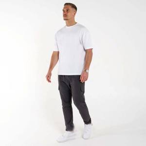 Best Stylish Unisex High Waist Polyester Cargo <b>Pants</b> Comfortable Fit All-Day Wear Breathable Quick Dry Windproof Drawstring - Product Image 3