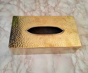 กล่องกระดาษทิชชู่ทองเหลืองสีทองที่มีผิวเรียบสำหรับให้เป็นของขวัญและตกแต่งในราคาขายส่งจากอินเดีย - Product Image 4