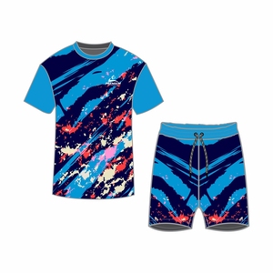 Conjunto de Shorts Casuales de Poliéster para Hombre, Diseño Personalizable para Parejas, Talla Grande, Transpirable para Invierno - Product Image 2