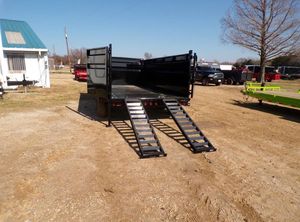 Haute qualité 3 essieux 5 tonnes hydraulique Dumper Semi remorque 5-10 mètre cube arrière benne remorque tracteur hydraulique benne remorque - Product Image 5