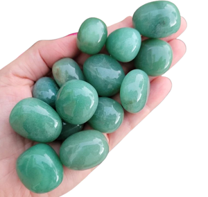 Wholesale High-Polished Green Aventurine Tumble Stone Natural Crystal Healing Gemstone Feng Shui Carved Engraving for Home Decor - Product Image 1