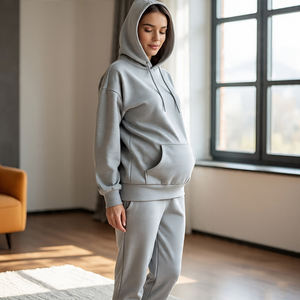 Chándal de embarazo para mujer, sudaderas holgadas y pantalones de chándal, chándal de maternidad para ejercicio de jogging para mujer - Product Image 2