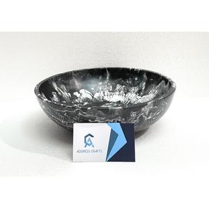 Grand bol à fruits émeraude de grande capacité personnalisé Design moderne avec logo personnalisé pour la cuisine Bols à salade décoratifs de table - Product Image 5