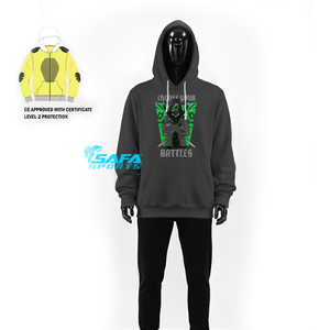 Blouson de moto en Kevlar homologué CE, vêtements de protection pour la conduite, doublure en polaire pour la protection des armures de moto - Product Image 5