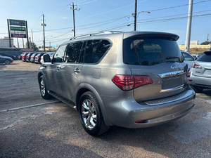 2014 Infiniti 4dr QX80รถมือสอง, 8L เครื่องยนต์เบนซินเกียร์ออโต้เกียร์ออโต้กล้องด้านหลังไฟหน้า LED ด้านซ้ายซันรูฟ - Product Image 4