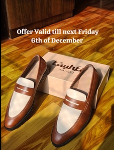 Oferta de vacaciones de Navidad 50% de descuento Premium Becerro Leather Penny Loafer Shoe Disponible en stock Calidad de exportación Listo para enviar descuento - Product Image 4