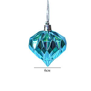 Figurines en plastique de luxe de haute qualité en forme de boule scintillante V-64 (lot de 6) - Product Image 1