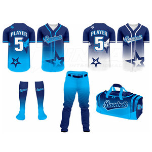 Uniformes de béisbol impresos con logotipo personalizado para la venta en línea, uniforme de béisbol de diseño único hecho en Pakistán - Product Image 1