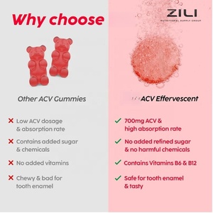 Compresse Effervescenti ACV, <span class=keywords><strong>Aceto</strong></span> di Mele Senza Zucchero, Supporta la Digestione, Controllo dell'Appetito, Bevanda Quotidiana per il Benessere - Product Image 3