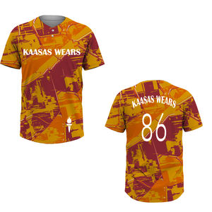 Uniformes de Béisbol de Manga Larga Personalizados de Alta Calidad para los Royals, Jersey Deportivo Transpirable de Malla con Diseño Bordado - Product Image 2