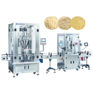 Factory price automatic powder filling machine with weighing auger filler for spice milk powder dry powder