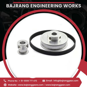 Correa dentada de alta precisión Agujero interior de la rueda dentada del diente del rodamiento de aleación de aluminio de 8mm al precio más bajo - Product Image 6