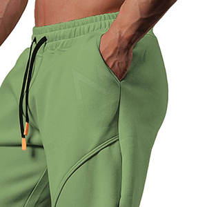 High Quality Custom Designed Men's <b>Trousers</b> Latest Style <b>with</b> <b>Elastic</b> <b>Waist</b> Closure Casual Adult OEM Services - Product Image 6