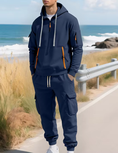 Fashion Custom Logo Wholesale <b>Long</b> <b>Sleeve</b> Tracksuit <b>Top</b> Quality <b>Training</b> Sportswear Breathable Tracksuits - Product Image 3