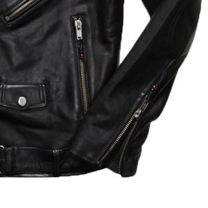 Agh uality-chaqueta de cuero para hombres, chaqueta de cuero para hombres - Product Image 6