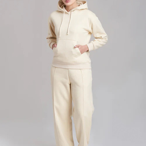 Sudaderas con capucha y pantalones de chándal con logotipo personalizado, conjunto de chándal para mujer, conjunto de dos piezas, pantalones de chándal y Sudadera con capucha, conjunto de sudaderas con capucha para mujer - Product Image 2