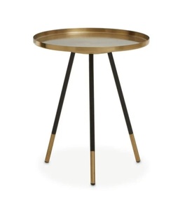 Modern Unique Design Luxury Classic Iron <b>Side</b> <b>Table</b> Eco-Friendly Handmade Top for Living Room Office Furniture <b>High</b> Quality - Product Image 6