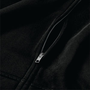 Sweat à capuche zippé brodé avec logo du fabricant personnalisé OEM haute qualité 100% coton motif solide saison d'hiver à capuche nouveauté - Product Image 4