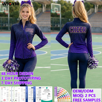 Trajes de Calentamiento Personalizados al por Mayor para Equipos Escolares Juveniles, con Tecnología de Absorción de Humedad, Elásticos en 4 Direcciones, de Poliéster y Spandex, OEM, 7 Días