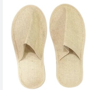 Zapatillas de yute portátiles para Hotel, zapatillas de yute desechables para Hotel, venta al por mayor - Product Image 3