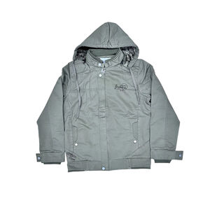 Bearfit แจ็คเก็ตบุนวมโอเวอร์ไซส์ผู้ชายผ้าฝ้าย100% ทอลายทแยงหนาทนทานกันลมกันหนาวกลางแจ้งฤดูหนาว - Product Image 2