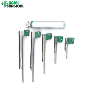 Laringoscopio de Fibra Óptica Miller, Juego de 6 Piezas - Product Image 1