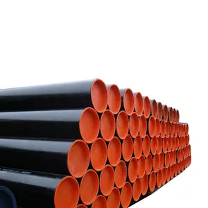 EN S355 J2H tubi in acciaio a basso tenore di carbonio in acciaio metallico nero tubo senza saldatura di grande diametro tubo in acciaio di ferro