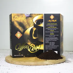 Hot Selling 24H Koffiedoos Met Als Koffie Poeder Gebruik Met Kokend Water Nieuwe Aankomst Bestseller Van Vietnam Leverancier