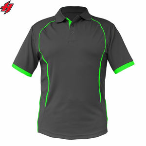 Polos de manga corta de calidad Premium de tarifa caliente XL Tamaño Botón Decoración Patrón de impresión Precio al por mayor Hecho Tela alta - Product Image 1