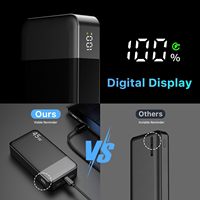 Power Bank NOBIS 45W Pengisian Cepat 20000mAh, Layar Digital, Portabel, Laris di Inggris, Grosir, Agen Resmi