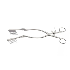 Retractor de autorretención Beckman Eaton con trinquete Retractor ajustable con brazos giratorios y cuchillas de 7 puntas - Product Image 2