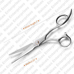 Ciseaux de coiffeur de qualité supérieure avec étui en cuir Nouvelle arrivée Ciseaux de coiffeur à usage domestique en basse quantité minimale de commande - Product Image 2