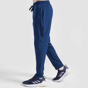 Performance Teal <b>Trousers</b> for Men XL/Large Lightweight Woolen Fabric with Pleat Decoration <b>Waterproof</b> for Spring Season - Product Image 3