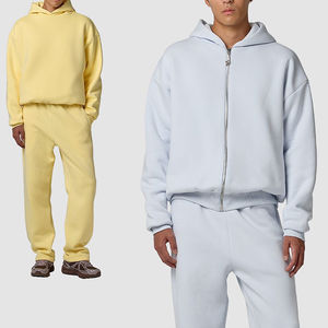 Ensemble de survêtements pour hommes de haute qualité en gros Survêtement décontracté à manches longues 2 pièces pour hommes - Product Image 1