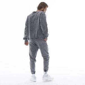 เสื้อถักกันหนาวผ้าฝ้ายขนาดใหญ่สไตล์วินเทจซักได้พิมพ์โลโก้ DTF DTG - Product Image 2