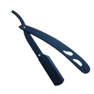 Navaja de Afeitar Profesional de Borde Recto para Barbería, Herramienta de Afeitado para Hombres, Afeitado en Húmedo, Delineador de Barba, Cuchilla Reemplazable, Suministros de Salón - Product Image 3