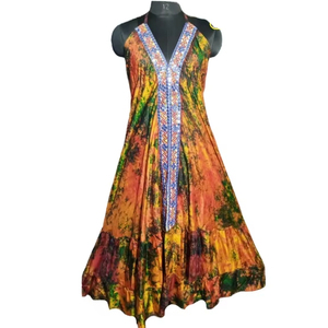 เดรสลูกไม้ยาวคุณภาพสูงสำหรับผู้หญิงหรูหรามีระบายชุดเดรสและงานปาร์ตี้ชุดทางการหรูหราสีตามสั่งแขนกุด - Product Image 1